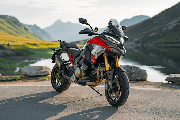 DUCATI Multistrada V4|エンジン/電子制御デバイスが進化! ’25ムルティストラーダV4発表