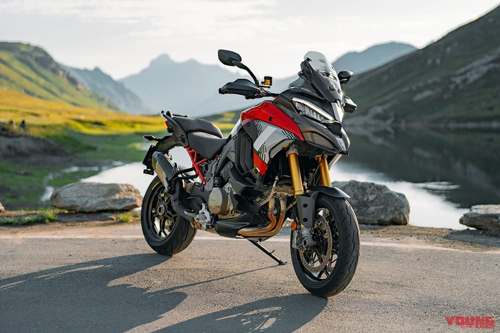 DUCATI Multistrada V4|エンジン/電子制御デバイスが進化! ’25ムルティストラーダV4発表