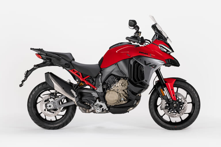 DUCATI Multistrada V4|エンジン/電子制御デバイスが進化! ’25ムルティストラーダV4発表