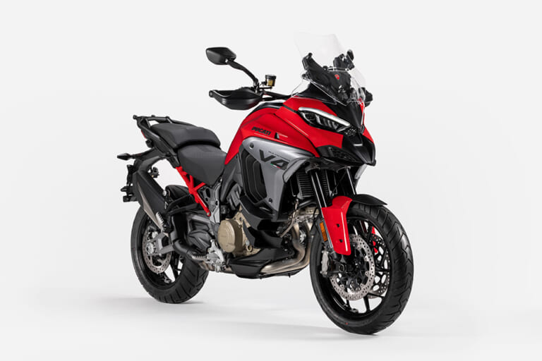 DUCATI Multistrada V4|エンジン/電子制御デバイスが進化! ’25ムルティストラーダV4発表