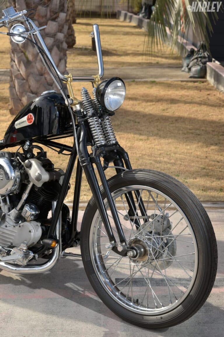 マイパフォーマンス｜MYP COMPLETE KNUCKLEHEAD CUSTOM｜フロントまわり