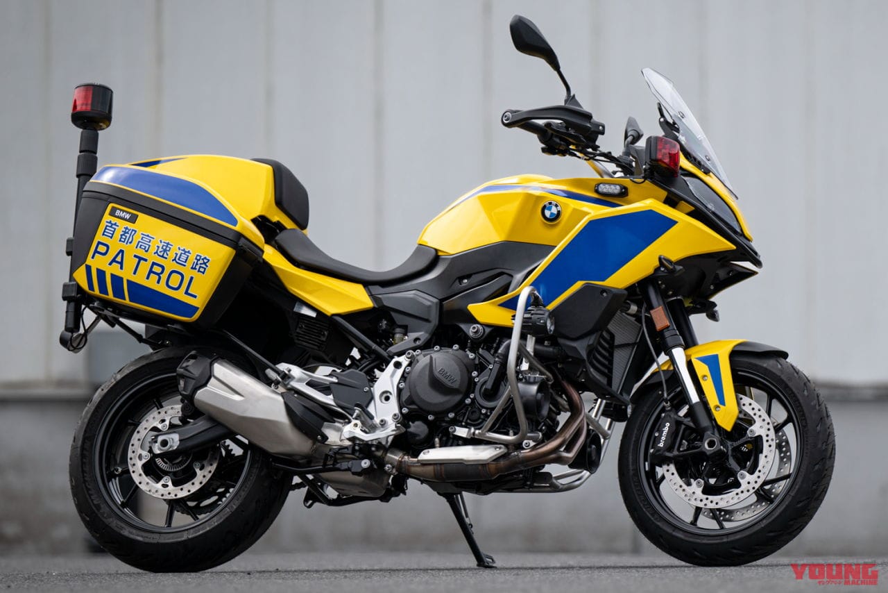 |CB400スーパーフォアに代わり、首都高パトロールに黄色のBMW! 「F900XR」を12月上旬より黄バイとして運用