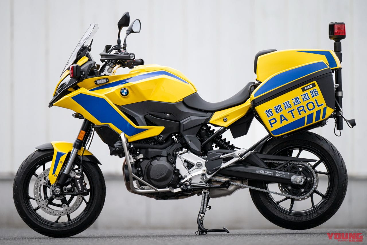 |CB400スーパーフォアに代わり、首都高パトロールに黄色のBMW! 「F900XR」を12月上旬より黄バイとして運用