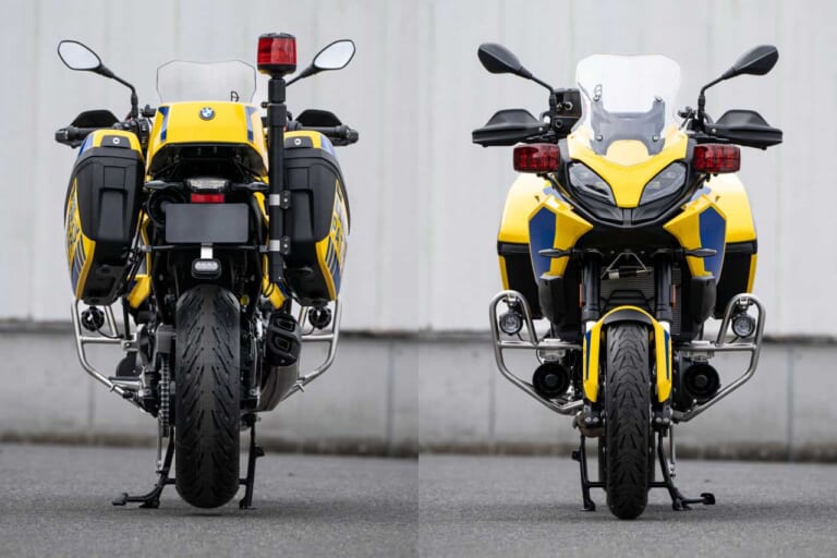 BMW F900XR 首都高速パトロールバイク|CB400スーパーフォアに代わり、首都高パトロールに黄色のBMW! 「F900XR」を12月上旬より黄バイとして運用