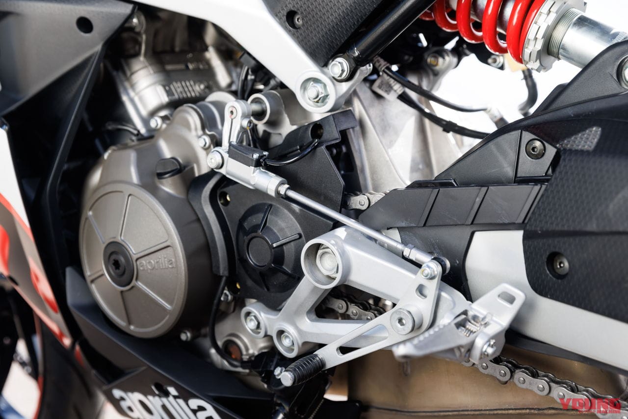 アプリリア|RS457|アプリリア新型モデル「RS 457」が85万8000円で発売!! 扱いやすい2気筒エンジンのライトウェイトスポーツ