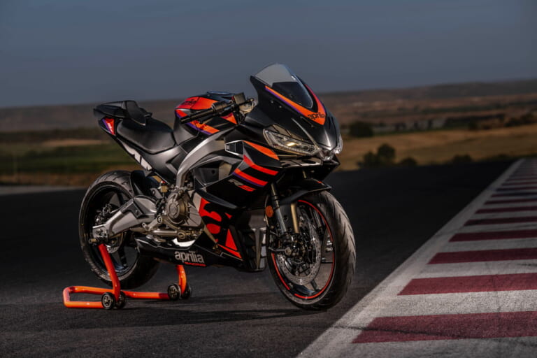 アプリリア|RS457|アプリリア新型モデル「RS 457」が85万8000円で発売!! 扱いやすい2気筒エンジンのライトウェイトスポーツ