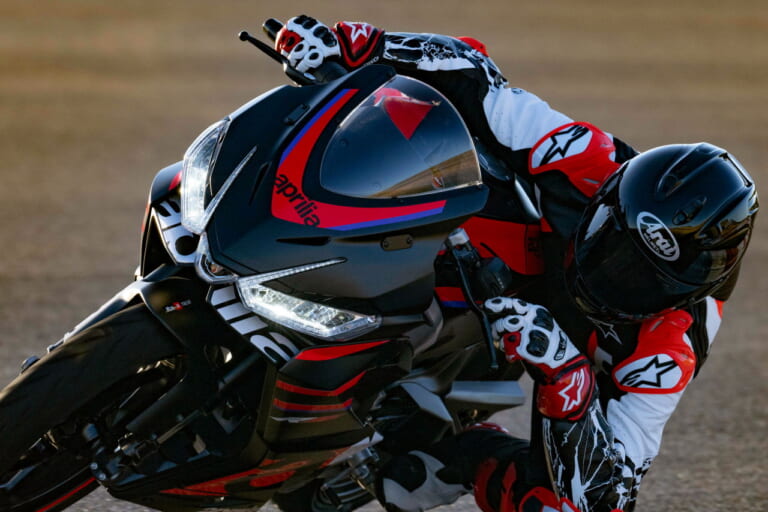 アプリリア|RS457|アプリリア新型モデル「RS 457」が85万8000円で発売!! 扱いやすい2気筒エンジンのライトウェイトスポーツ