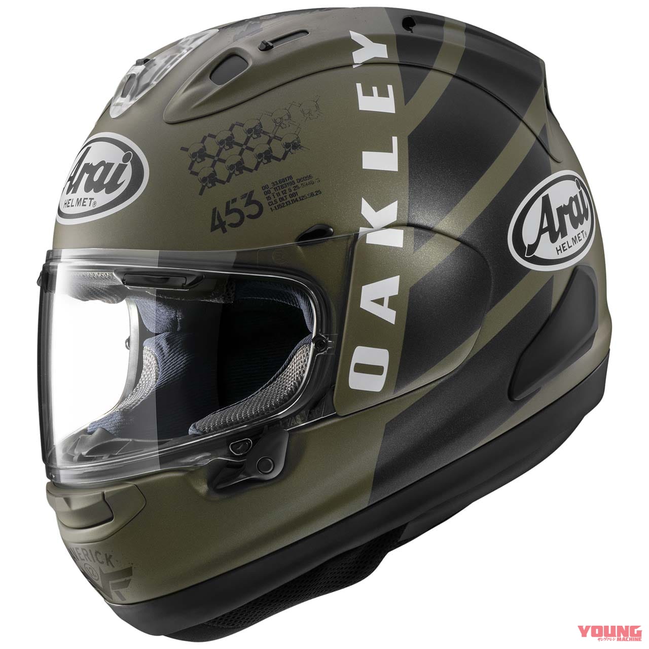 アライヘルメット|RX-7X MAVERICK OAKLEY|アライ「RX-7X」にアーミーテイストの『マーベリック オークリー』登場!