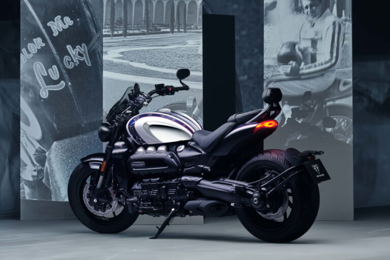 ROCKET 3 GT EVEL KNIEVEL|【世界限定500台】トライアンフ「ロケット3 EVEL KNIEVEL」RとGTの2種類で登場!