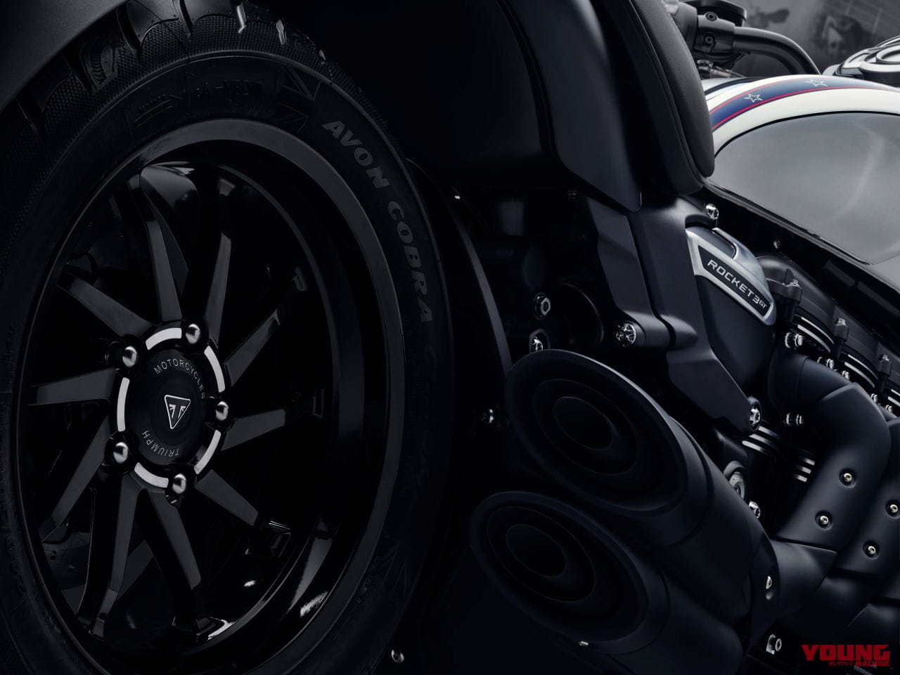 ROCKET 3 GT EVEL KNIEVEL|【世界限定500台】トライアンフ「ロケット3 EVEL KNIEVEL」RとGTの2種類で登場!