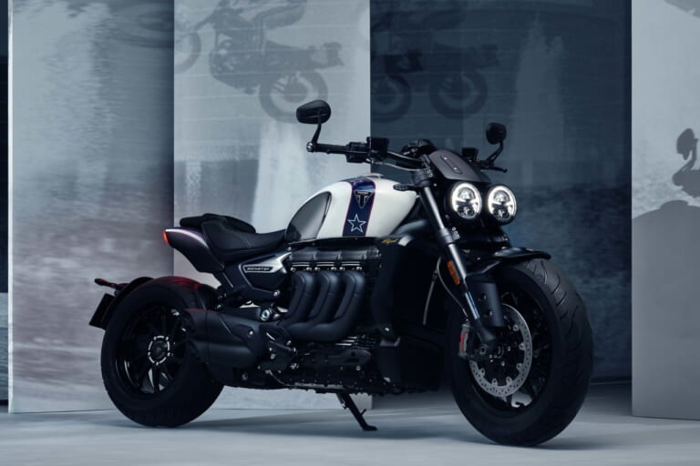 ROCKET 3 R EVEL KNIEVEL|【世界限定500台】トライアンフ「ロケット3 EVEL KNIEVEL」RとGTの2種類で登場!