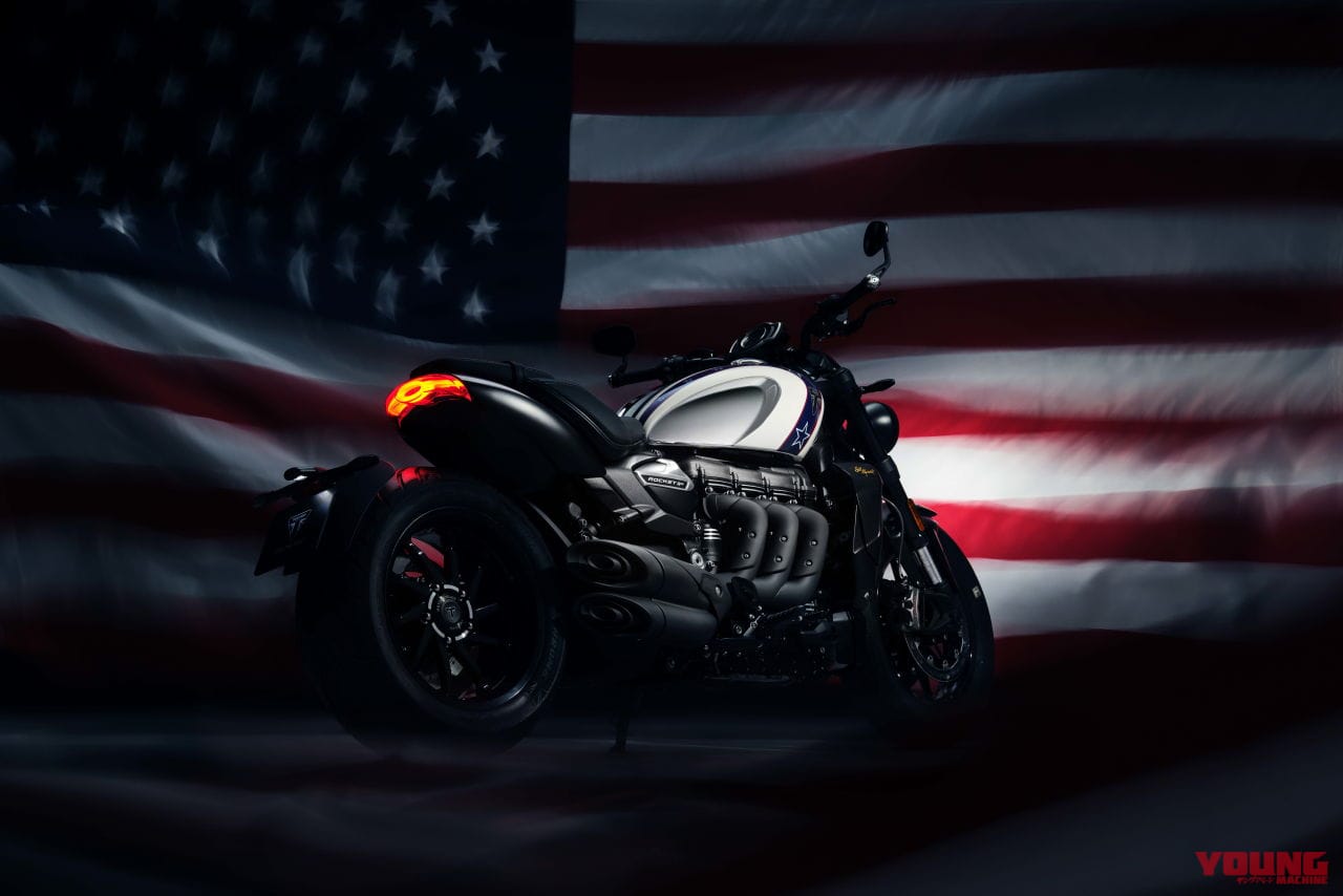 トライアンフ|ロケット3|イーベル・クニーヴェル|【世界限定500台】トライアンフ「ロケット3 EVEL KNIEVEL」RとGTの2種類で登場!