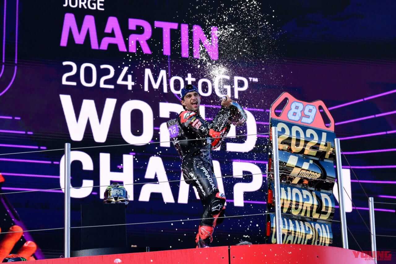 |世界GP王者・原田哲也のバイクトーク Vol.131「シビアさ極まるMotoGPで王座を獲得したホルヘ・マルティン」