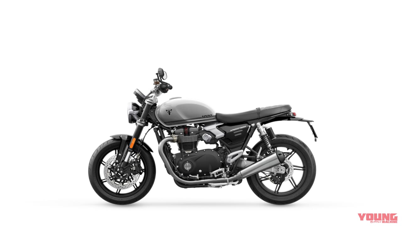 Triumph Speed Twin 1200 |スポーティさを追求したトラのモダンクラシック! スピードツイン900/1200に’25モデルが登場