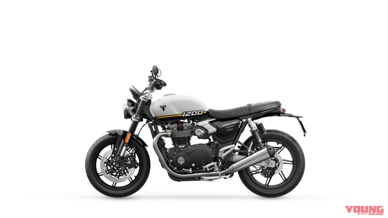 Triumph Speed Twin 1200 |スポーティさを追求したトラのモダンクラシック! スピードツイン900/1200に’25モデルが登場