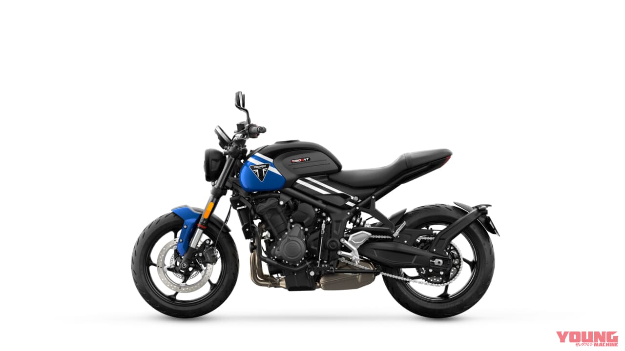 |お値段据え置き! ’25トライアンフ トライデント660が4色展開で登場