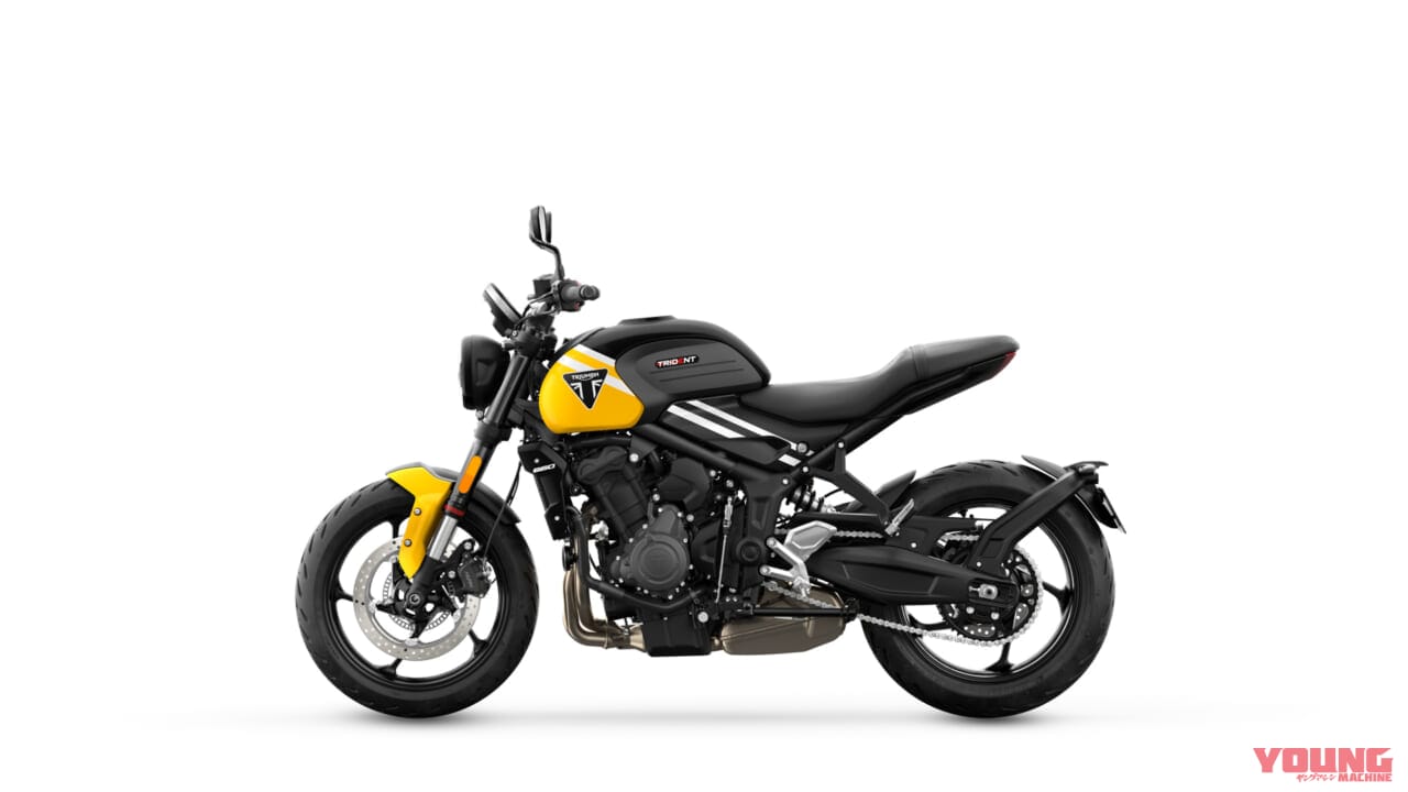 |お値段据え置き! ’25トライアンフ トライデント660が4色展開で登場