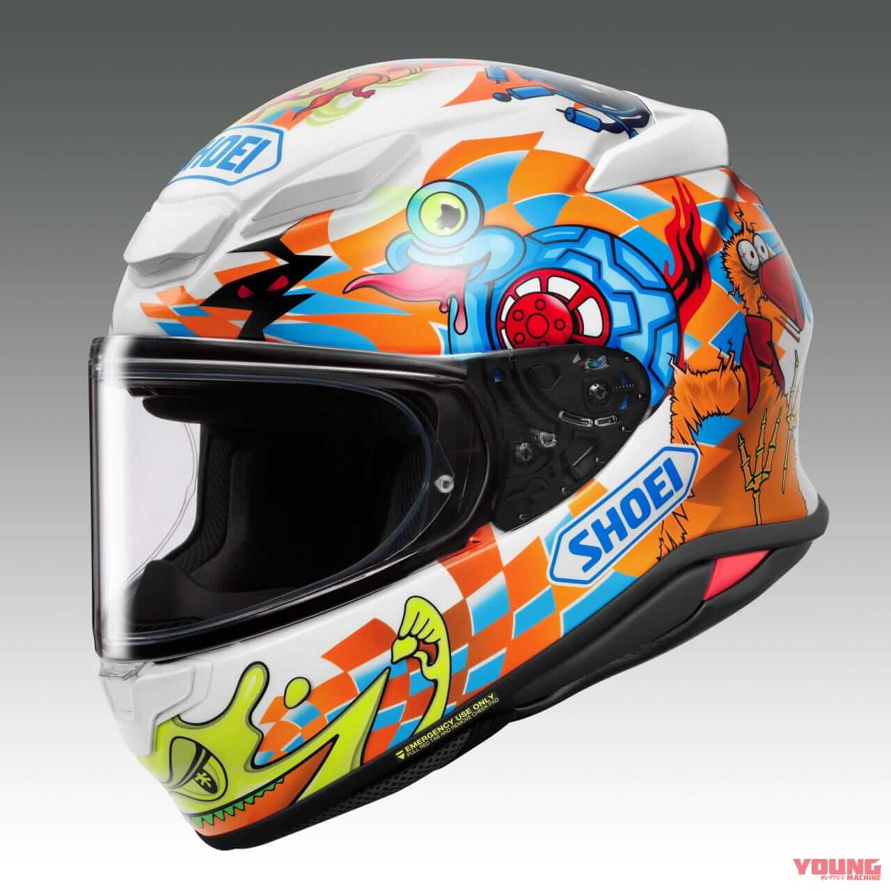 SHOEI|Z-8 YAGYO|SHOEIが「Z-8 YAGYO」を発表! 百鬼夜行をイメージしたバイクパーツ妖怪が目印だ!!