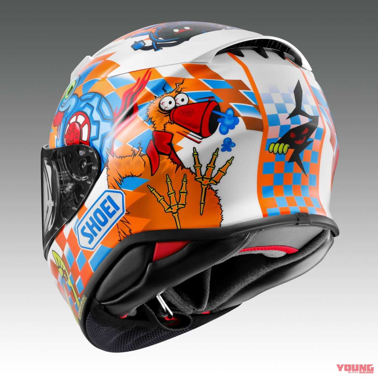 SHOEI|Z-8 YAGYO|SHOEIが「Z-8 YAGYO」を発表! 百鬼夜行をイメージしたバイクパーツ妖怪が目印だ!!