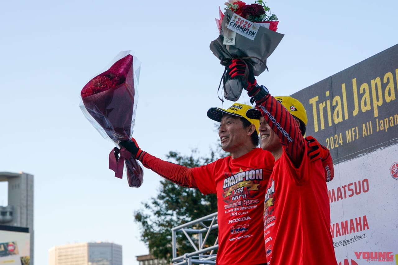 |藤波貴久×RTLエレクトリックが全日本スポット参戦全勝! 3連勝で電動トライアルバイクのポテンシャルを示す