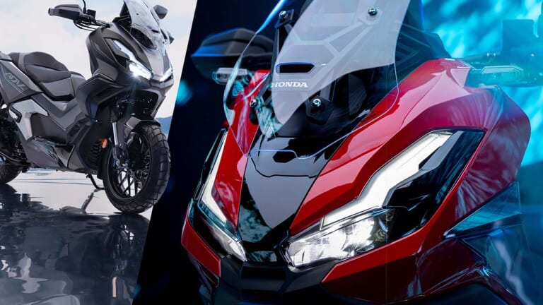ホンダのタフ・スクーター「ADV350」がマイナーチェンジ! スマホ連携TFTメーター獲得【海外】