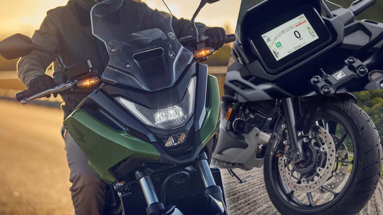 ホンダが新型「NC750X」発表!! コネクテッドTFTメーターにダブルディスク獲得、外装の一部にバイオ由来素材【海外】