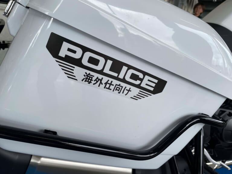 Honda NT1100 POLICE|全国の警察で運用が始まったCB1300Pの後継白バイ! ホンダ「NT1100P」のディテールに迫る