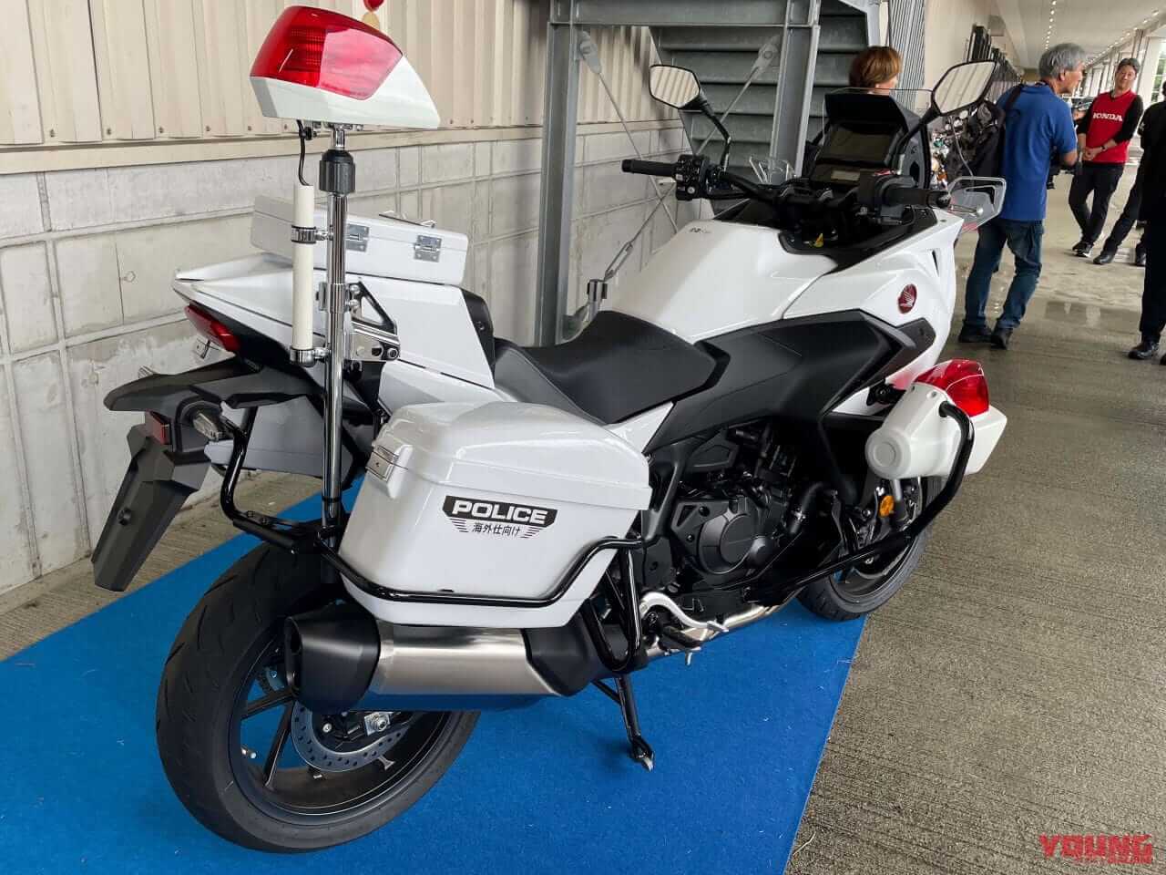Honda NT1100 POLICE|【速報】白バイ仕様きた! ホンダが「NT1100ポリス」を世界初公開、北米と欧州向けだが日本仕様もある?