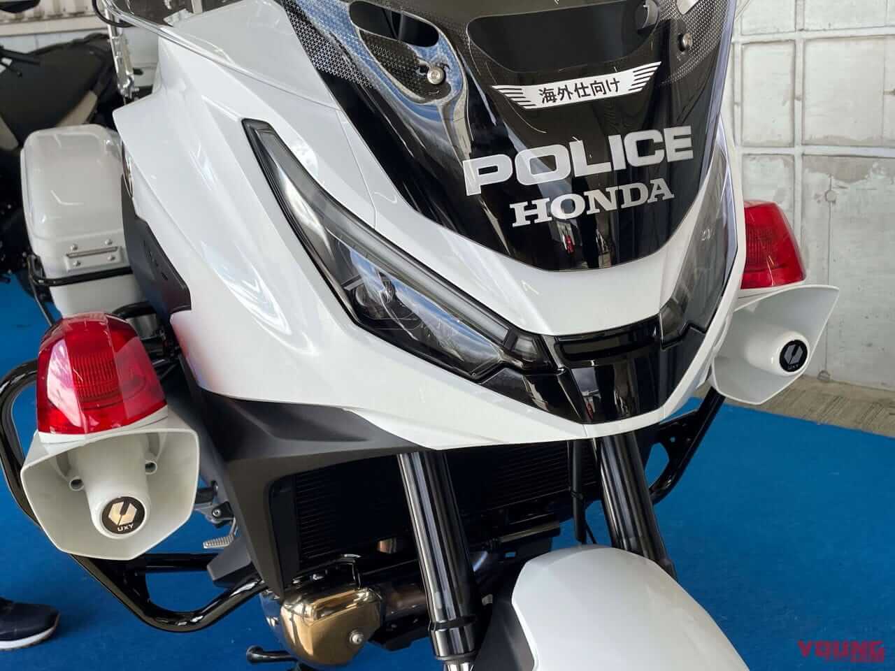 Honda NT1100 POLICE|【速報】白バイ仕様きた! ホンダが「NT1100ポリス」を世界初公開、北米と欧州向けだが日本仕様もある?