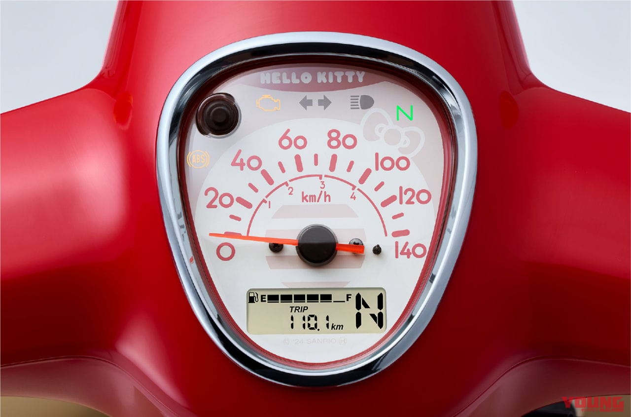 2025 HONDA SUPERCUB50 HELLO KITTY|ホンダ スーパーカブ50シリーズ〈いま国内で買える新型バイクカタログ|原付一種(50cc以下)〉