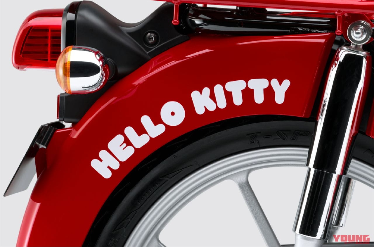 2025 HONDA SUPERCUB50 HELLO KITTY|ホンダ スーパーカブ50シリーズ〈いま国内で買える新型バイクカタログ|原付一種(50cc以下)〉