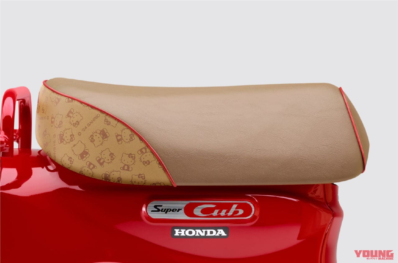 2025 HONDA SUPERCUB50 HELLO KITTY|ホンダ スーパーカブ50シリーズ〈いま国内で買える新型バイクカタログ|原付一種(50cc以下)〉