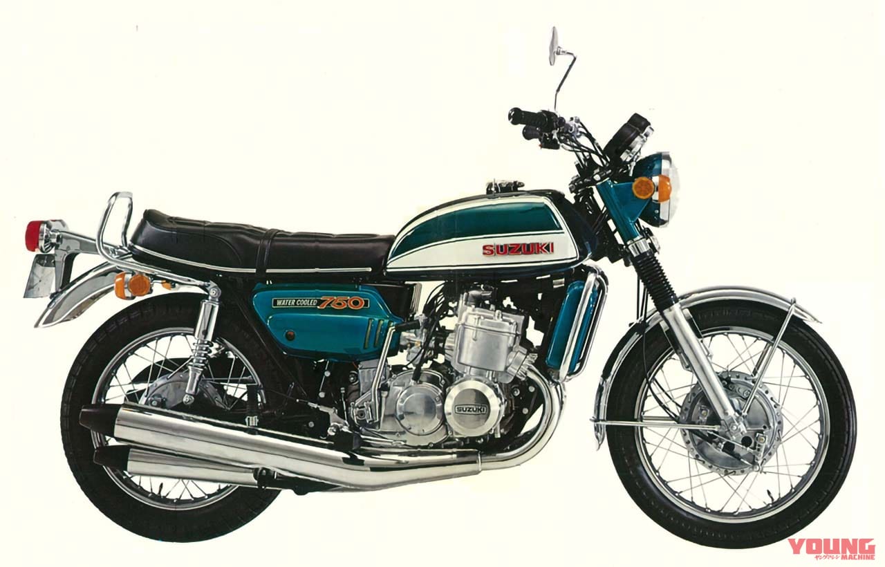 スズキ|GT750|’70年代2スト技術の集大成 1971年スズキ『GT750』【柏 秀樹の昭和~平成 カタログ蔵出しコラム Vol.11】