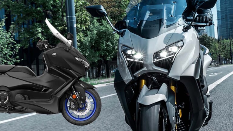 ヤマハが新型「TMAX560/テックマックス」2月28日に発売! 新しい外観デザインと電脳強化の2025年モデル
