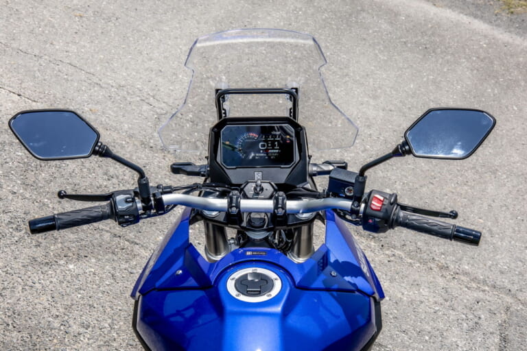 スズキ|Vストローム800|「名車の予感!」「やっぱ前輪19インチ」スズキ V-STROM 800 試乗インプレッション