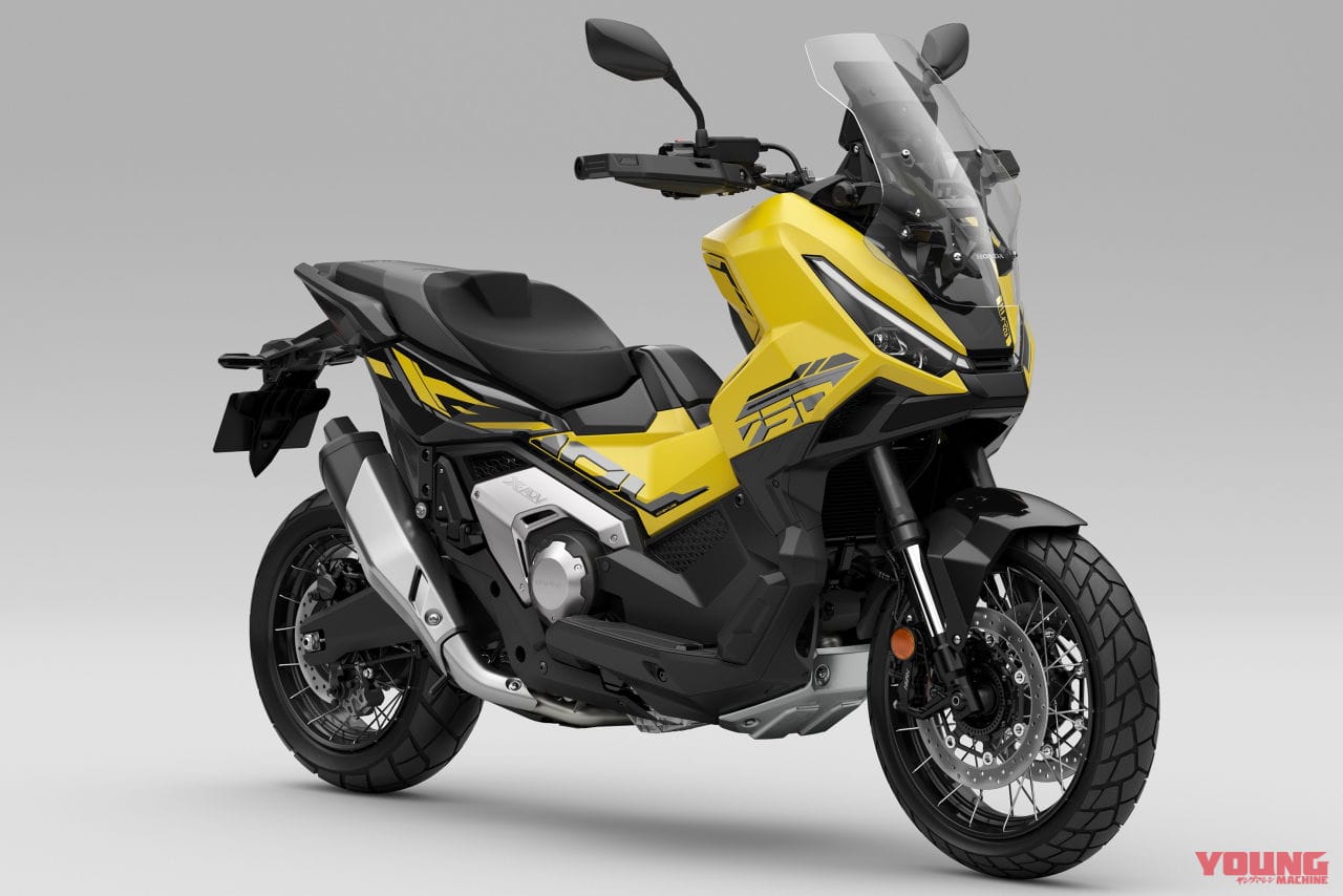 2025 HONDA X-ADV|マットゴールドフィンチイエロー|ホンダX-ADV〈いま国内で買える新型バイクカタログ|大型二輪(750-401cc)〉