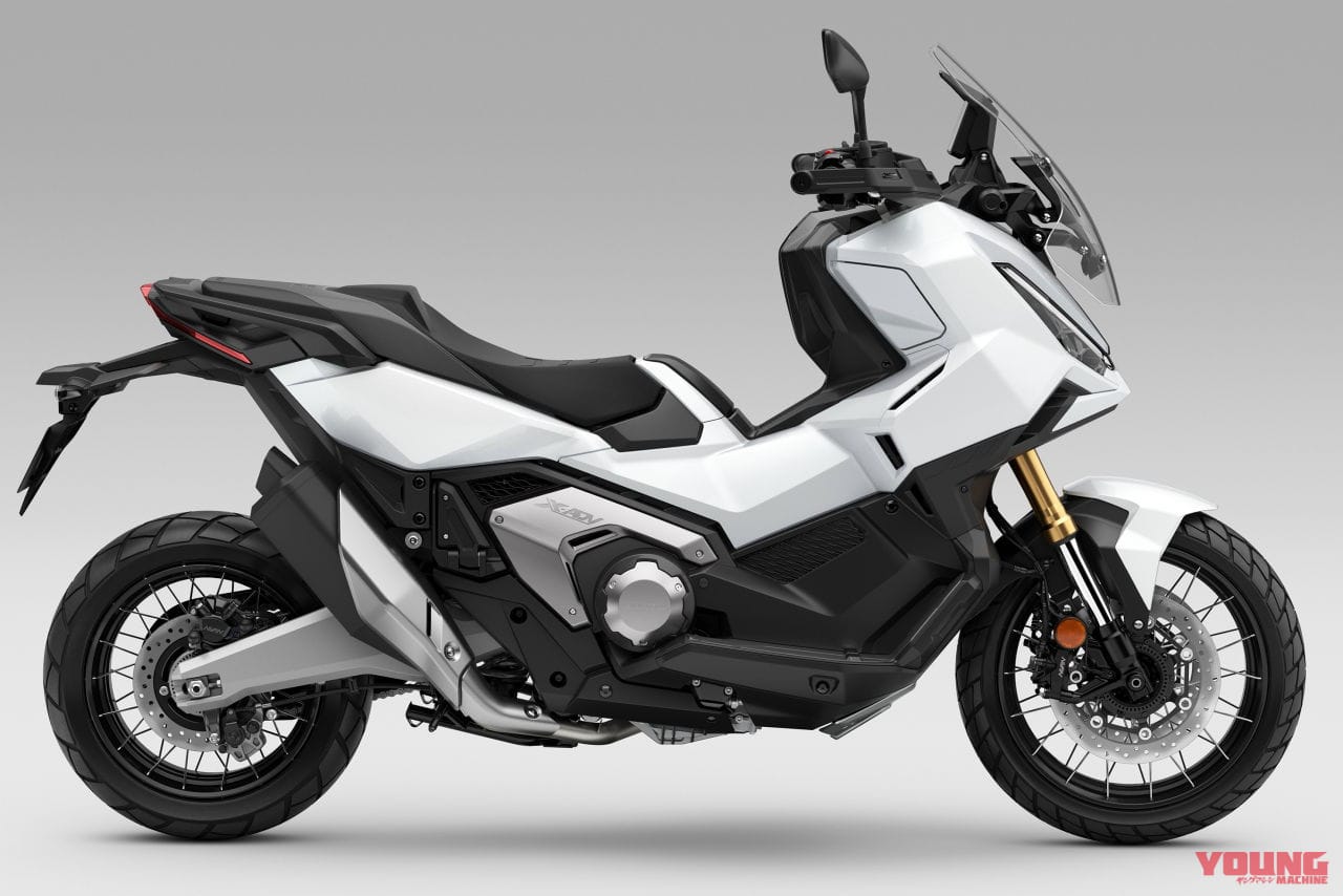 2025 HONDA X-ADV|パールグレアホワイト|ホンダX-ADV〈いま国内で買える新型バイクカタログ|大型二輪(750-401cc)〉