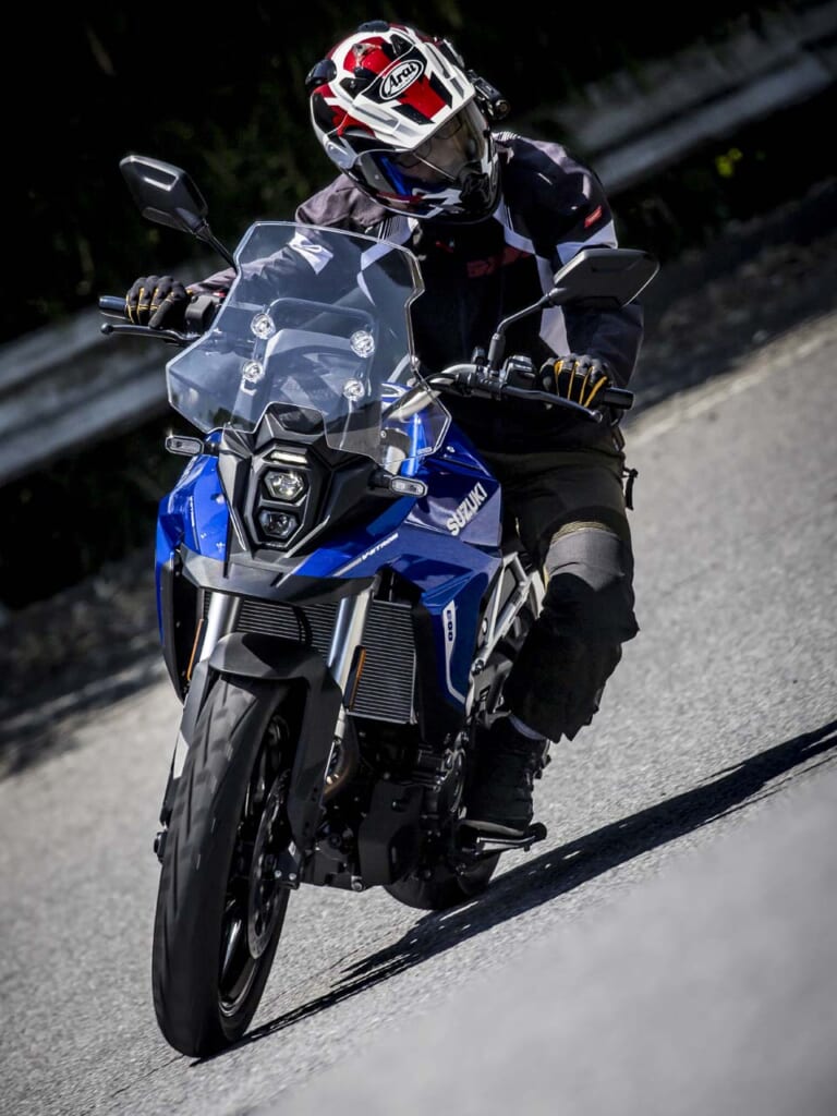 スズキ|Vストローム800|試乗インプレッション|「名車の予感!」「やっぱ前輪19インチ」スズキ V-STROM 800 試乗インプレッション