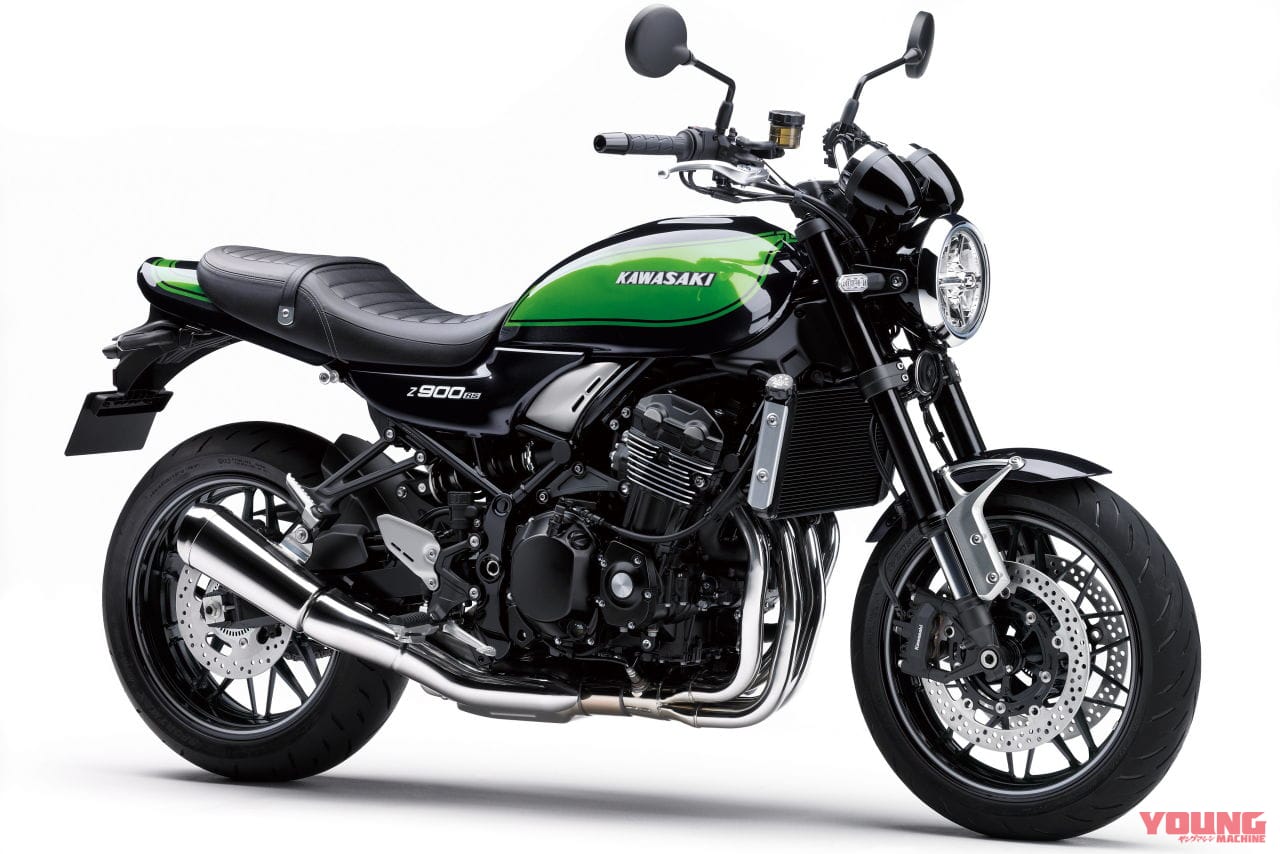 2025 KAWASAKI Z900RS | メタリックディアブロブラック×キャンディライムグリーン|カワサキZ900RSシリーズ〈いま国内で買える新型バイクカタログ|大型二輪(1000-751cc)〉