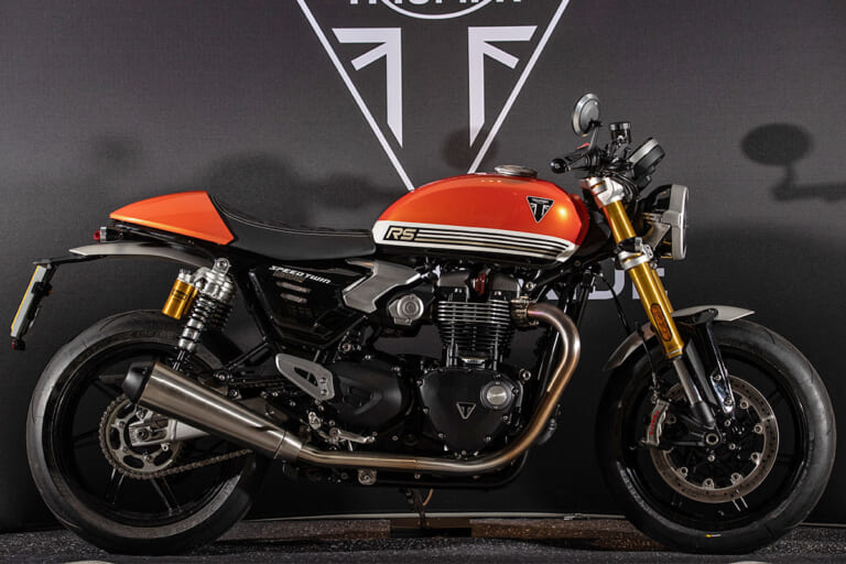 トライアンフ　TRIUMPH　モダンクラシック　スピードツイン1200　SPEED TWIN 1200 RS　試乗　インプレ　ネオクラシック