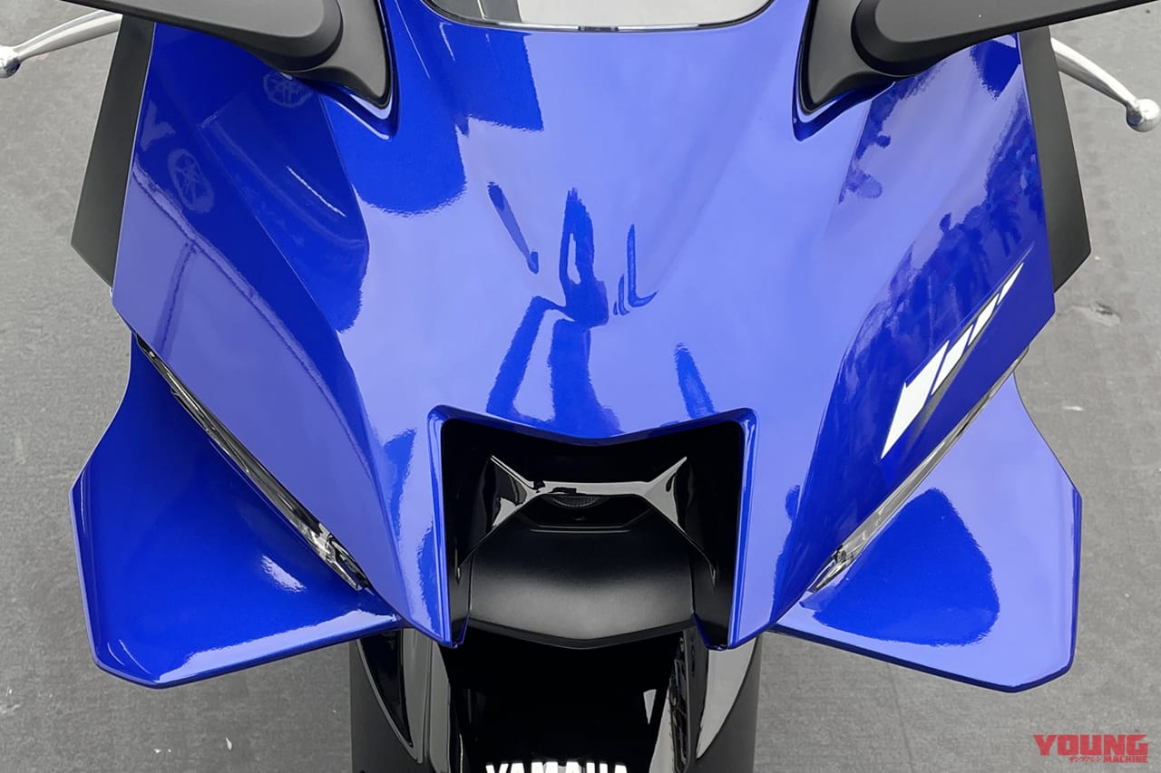 ヤマハ|YZF-R9|開発者インタビュー|「ホイールR6用?」「ウイング付きで空力めちゃイイ!」ヤマハYZF-R9 開発者インタビュー【後編:エンジン/足回り/空力ほか】