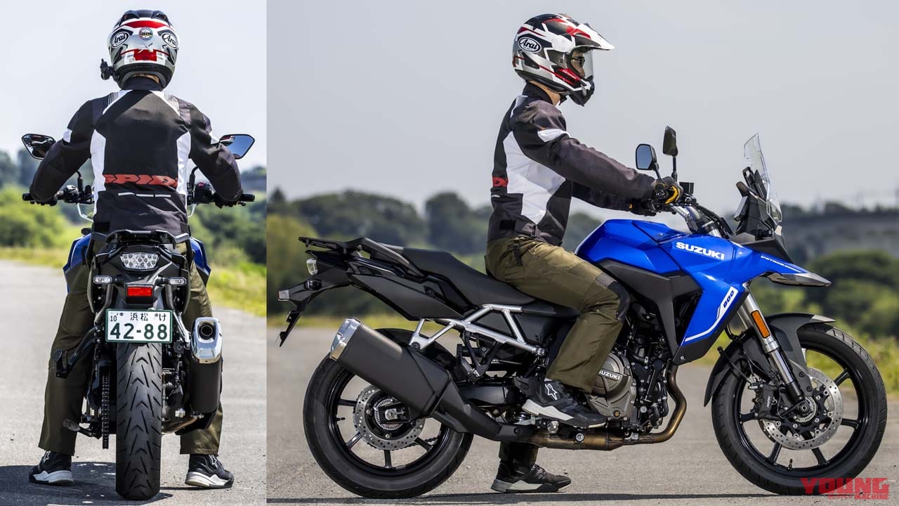 スズキ|Vストローム800|試乗インプレッション|「名車の予感!」「やっぱ前輪19インチ」スズキ V-STROM 800 試乗インプレッション