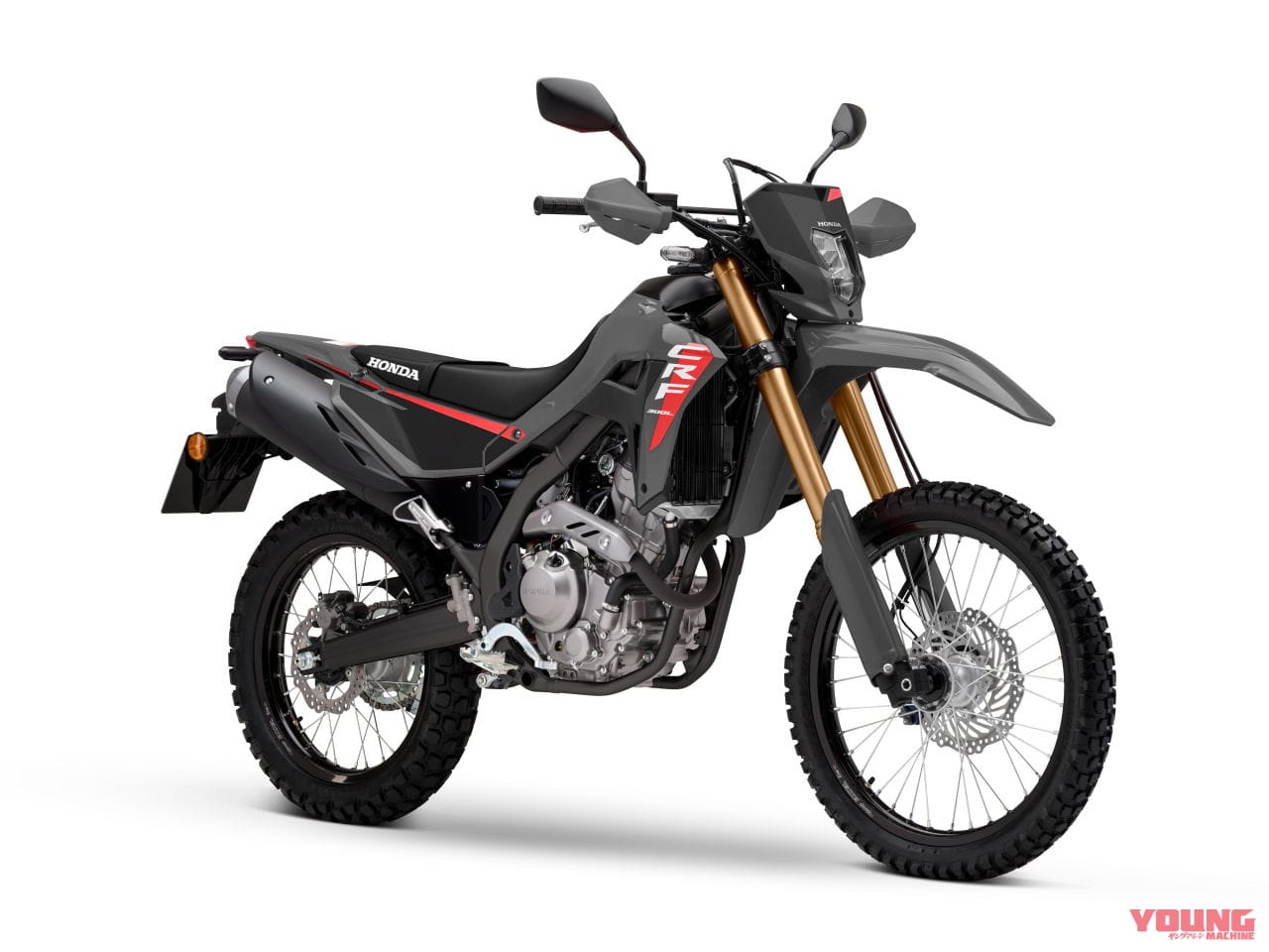 ホンダ|CRF300L|欧州仕様|2025年モデル|ホンダ新型「CRF300L」「CRF300ラリー」登場! 一部パーツのデザイン変更とニューカラー採用【海外】