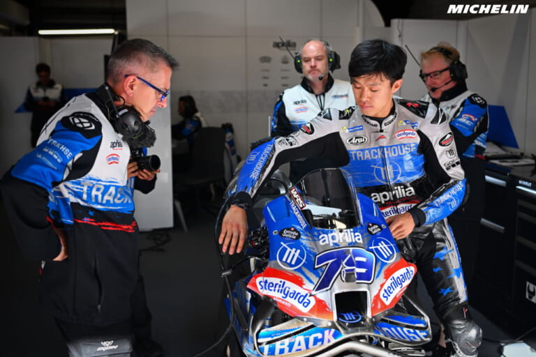 小椋藍|トラックハウスレーシング|世界GP王者・原田哲也のバイクトーク Vol.132「タイム差が縮まるほどに、0.1秒の違いがとてつもない重みになる」