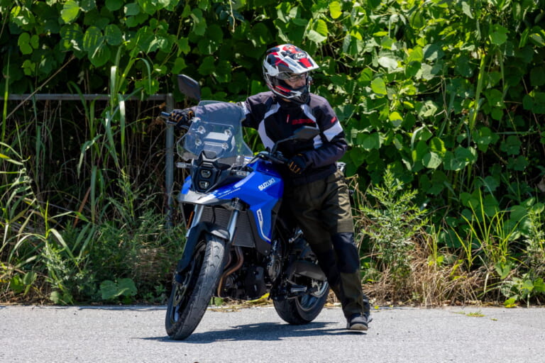 スズキ|Vストローム800|「名車の予感!」「やっぱ前輪19インチ」スズキ V-STROM 800 試乗インプレッション