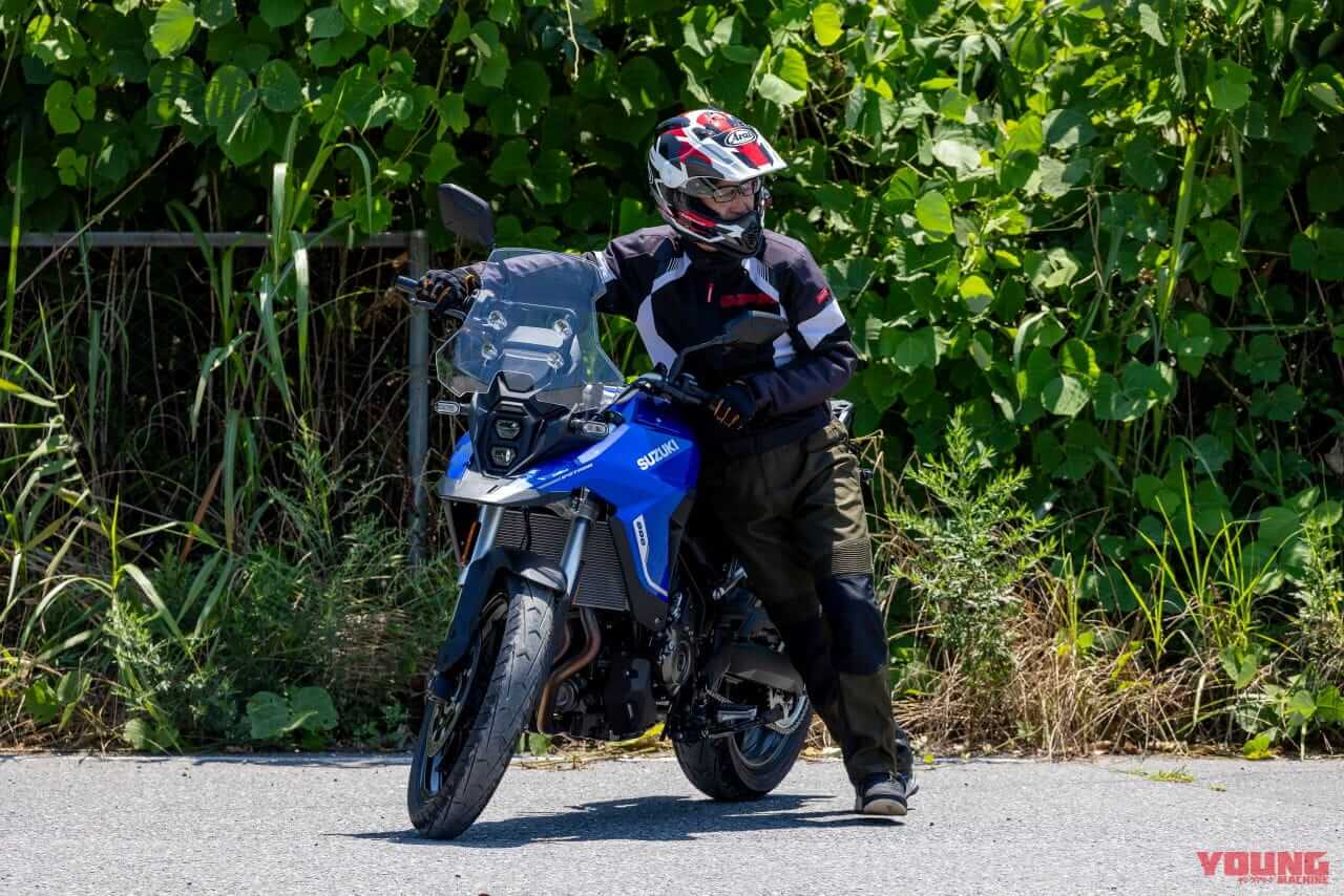 スズキ|Vストローム800|「名車の予感!」「やっぱ前輪19インチ」スズキ V-STROM 800 試乗インプレッション