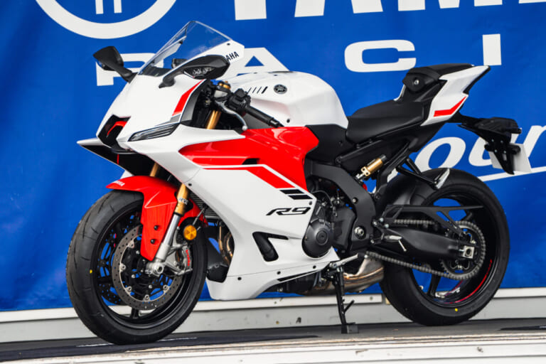 ヤマハ|YZF-R9|開発者インタビュー|「ホイールR6用?」「ウイング付きで空力めちゃイイ!」ヤマハYZF-R9 開発者インタビュー【後編:エンジン/足回り/空力ほか】