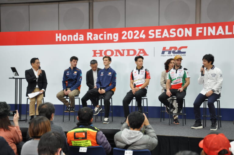 Honda Racing 2024 SEASON FINALE|ミル/マリーニ/ザルコ/中上が青山に集結!! ファン感謝イベント「Honda Racing 2024 SEASON FINALE」開催