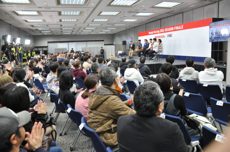 Honda Racing 2024 SEASON FINALE|ミル/マリーニ/ザルコ/中上が青山に集結!! ファン感謝イベント「Honda Racing 2024 SEASON FINALE」開催