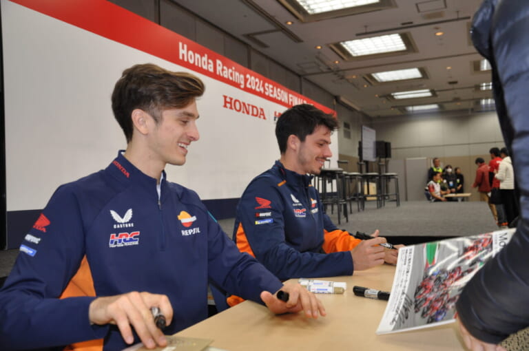 Honda Racing 2024 SEASON FINALE|ミル/マリーニ/ザルコ/中上が青山に集結!! ファン感謝イベント「Honda Racing 2024 SEASON FINALE」開催